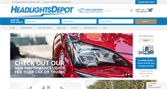 Desktop Screenshot of headlightsdepot.com